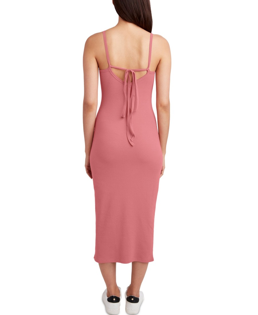 Women'S BCBGeneration | Knit Tie Back Tank Dress Mauve