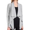 Women'S DKNY | Embellished Cardigan Silver