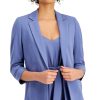 Women'S Bar III | Open-Front Blazer Blue Shadow