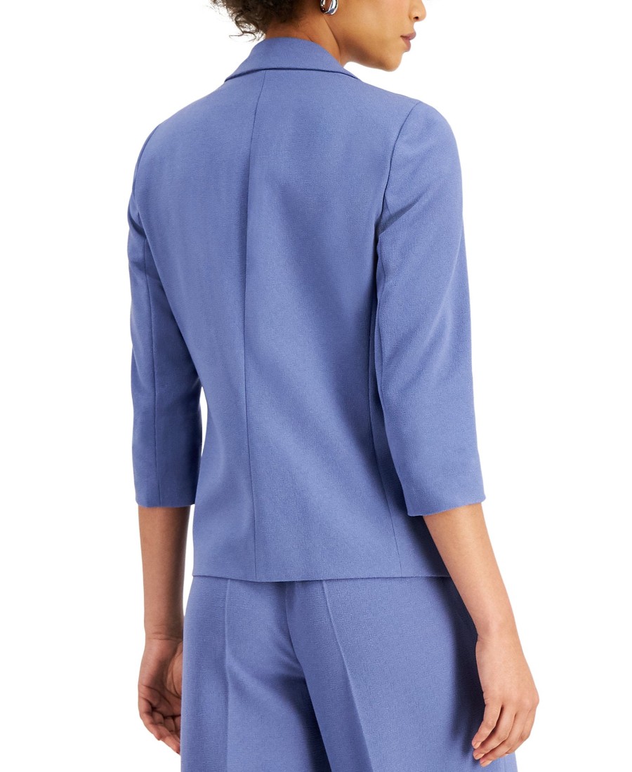 Women'S Bar III | Open-Front Blazer Blue Shadow