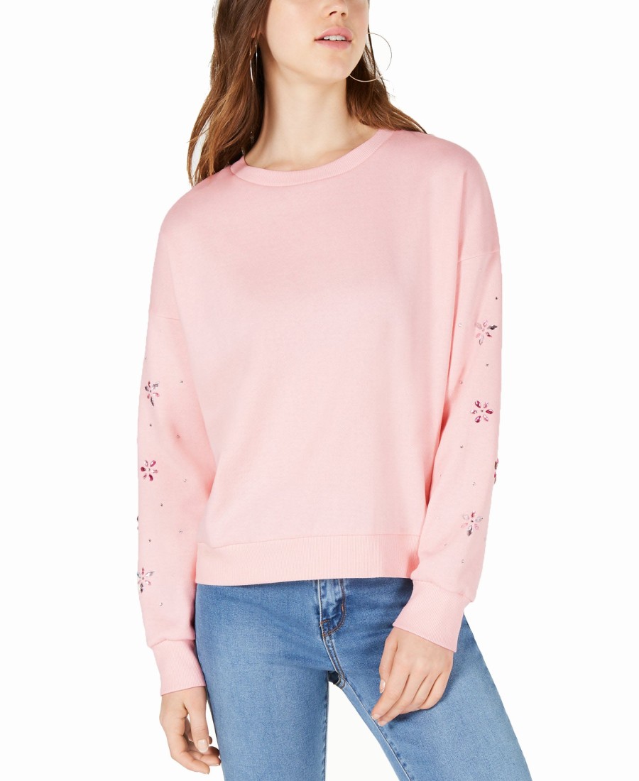 Juniors' Freshman | Juniors' Embellished Sweatshirt Quiet Fairy Combo