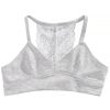 Kids & Toddlers Maidenform | Lace-Back Bralette Big Girl Heather Grey