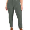 Women'S Style & Co | Plus High-Rise Straight Jeans New Pale Sage