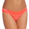 Women'S Hobie | Ombre Crochet Hipster Bikini Bottom Orange