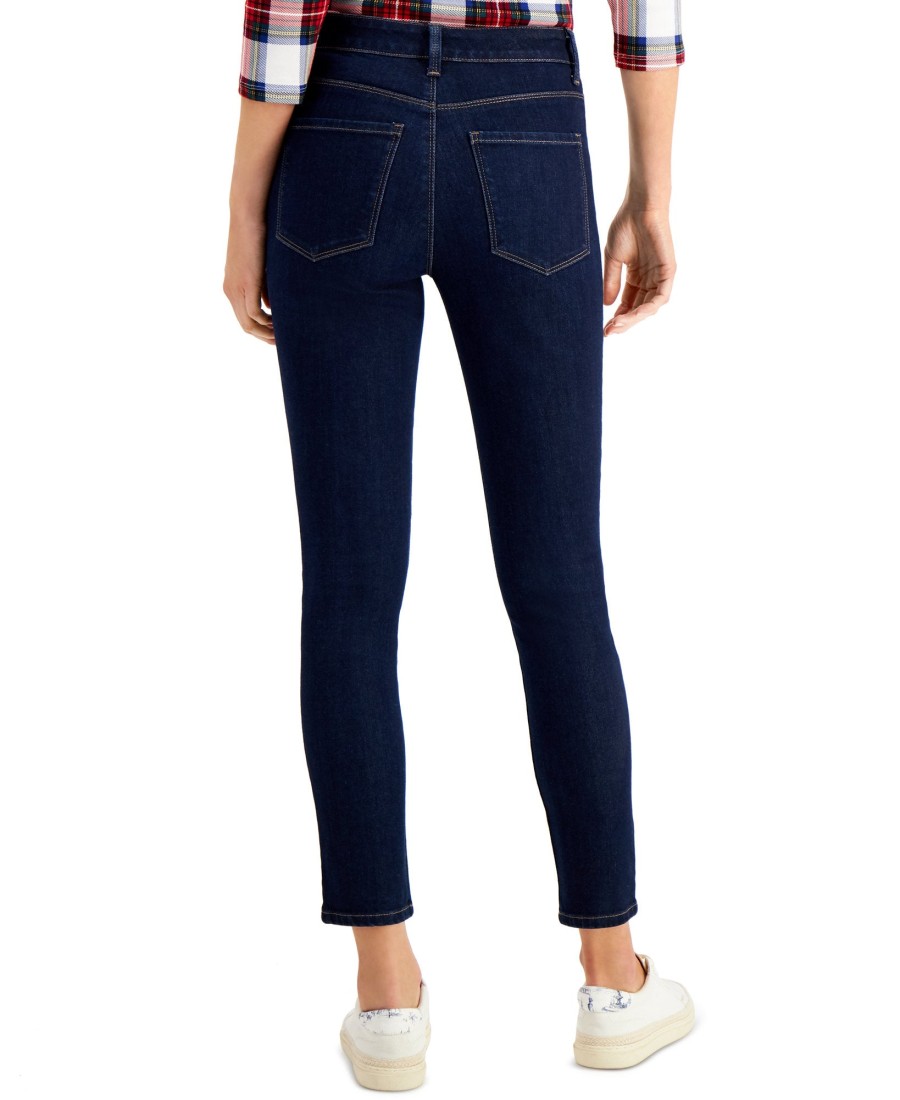 Women'S Charter Club | Tummy-Control High-Rise Skinny Jeans