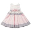 Kids & Toddlers Rare Editions | Little Girls' Colorblocked Dress Ivory