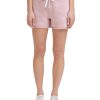 Women'S Calvin Klein Jeans | Distressed Logo Shorts Pink