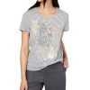 Women'S Style & Co | Peacock Graphic T-Shirt Peaceful Peacock