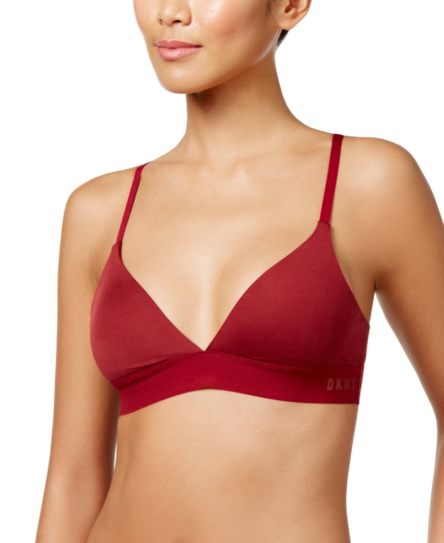 Women'S DKNY | Classic Cotton Convertible Bralette Dk4006