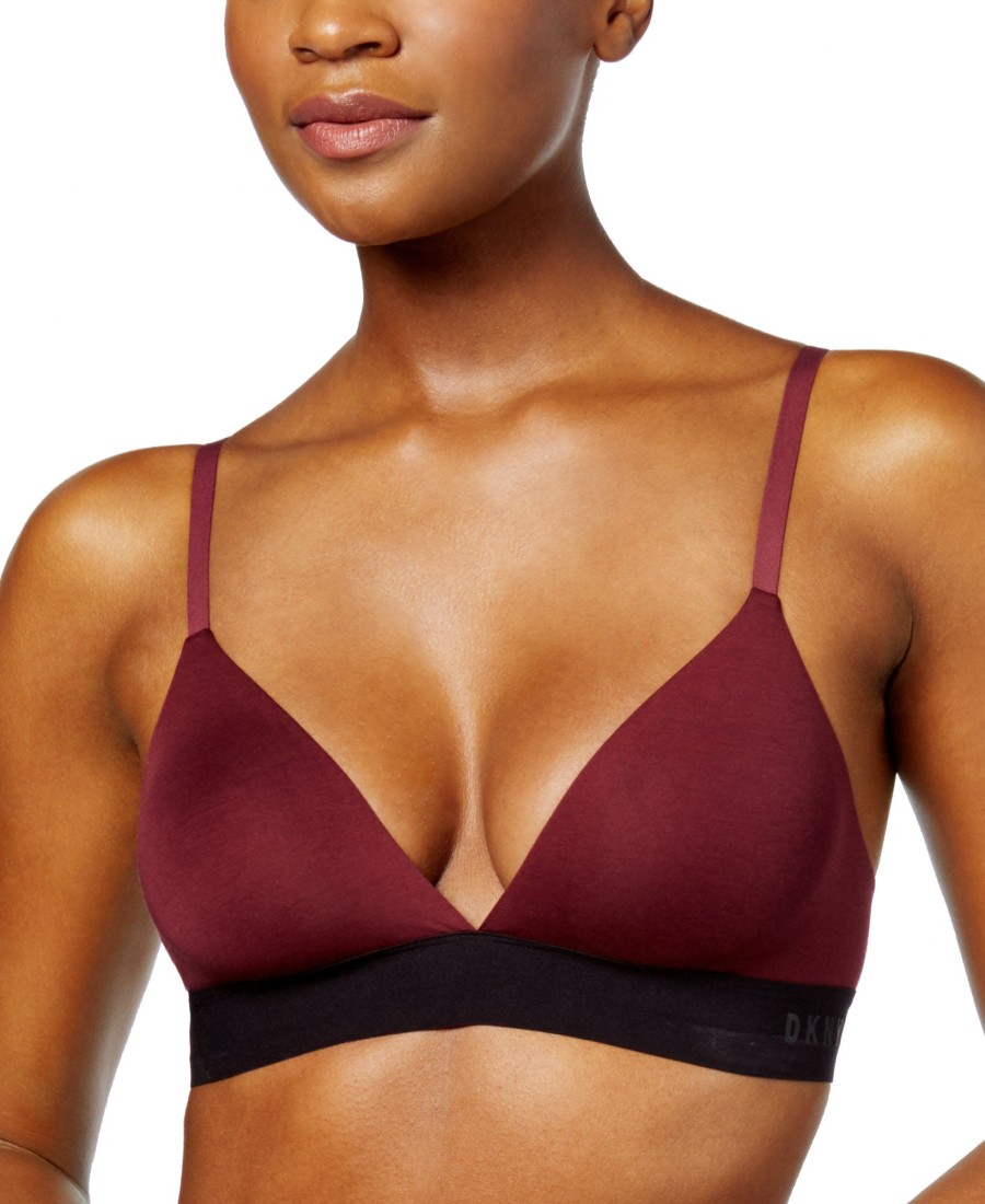 Women'S DKNY | Classic Cotton Convertible Bralette Dk4006