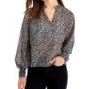 Women'S Bar III | Split-Neck Blouse Diamond