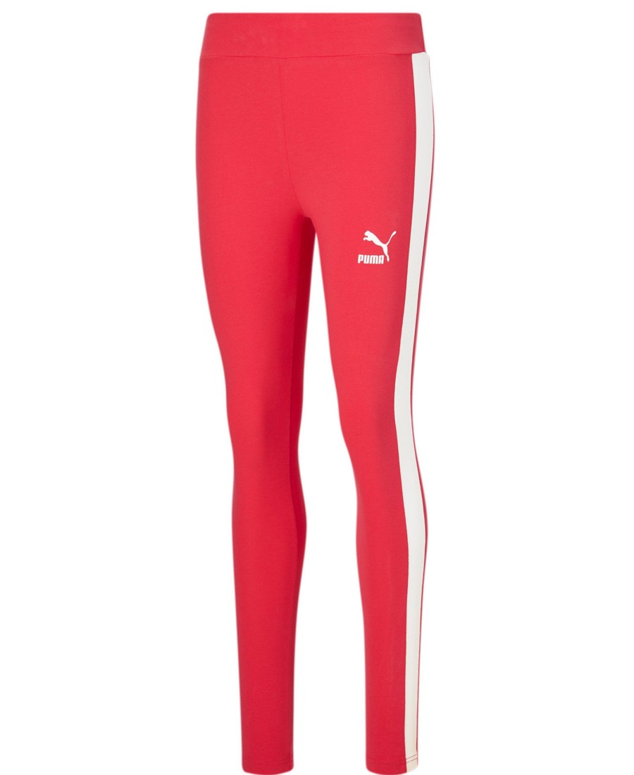 Women'S Puma | T7 Archive Full Length Leggings Paradise Pink