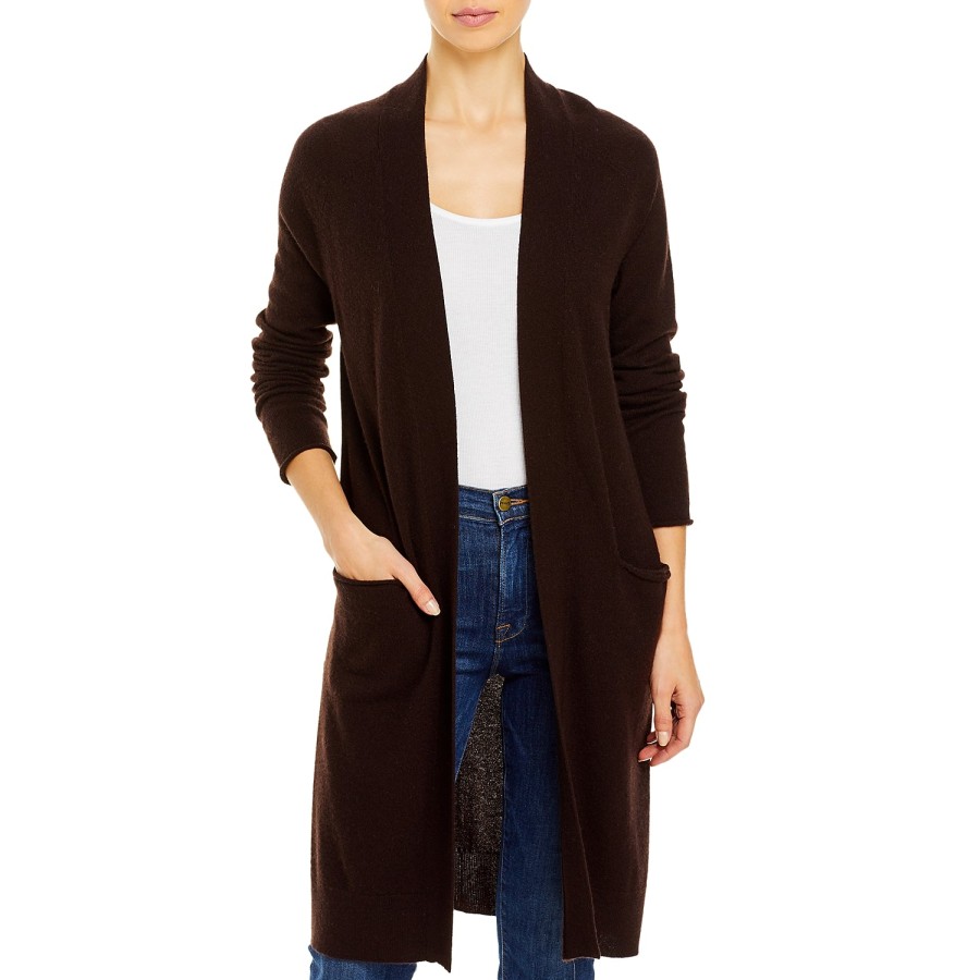 Women'S C By Bloomingdale's | Cashmere Duster Cardigan Espresso