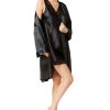 Women'S Thalia Sodi | Satin Short Wrap Robe