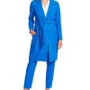 Women'S Vince Camuto | Notched-Lapel Belted Topper Jacket Deep River