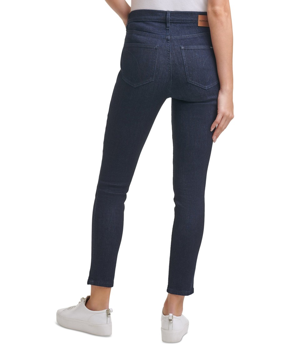 Women'S Calvin Klein Jeans | High-Rise Ankle Jeans