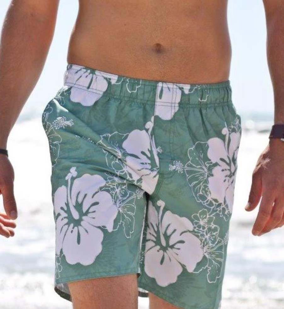 Men Zonal | Beach House Microfiber Retro Board Shorts