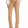 Women'S Lauren Ralph Lauren | Petite Premier Straight Jeans Camel