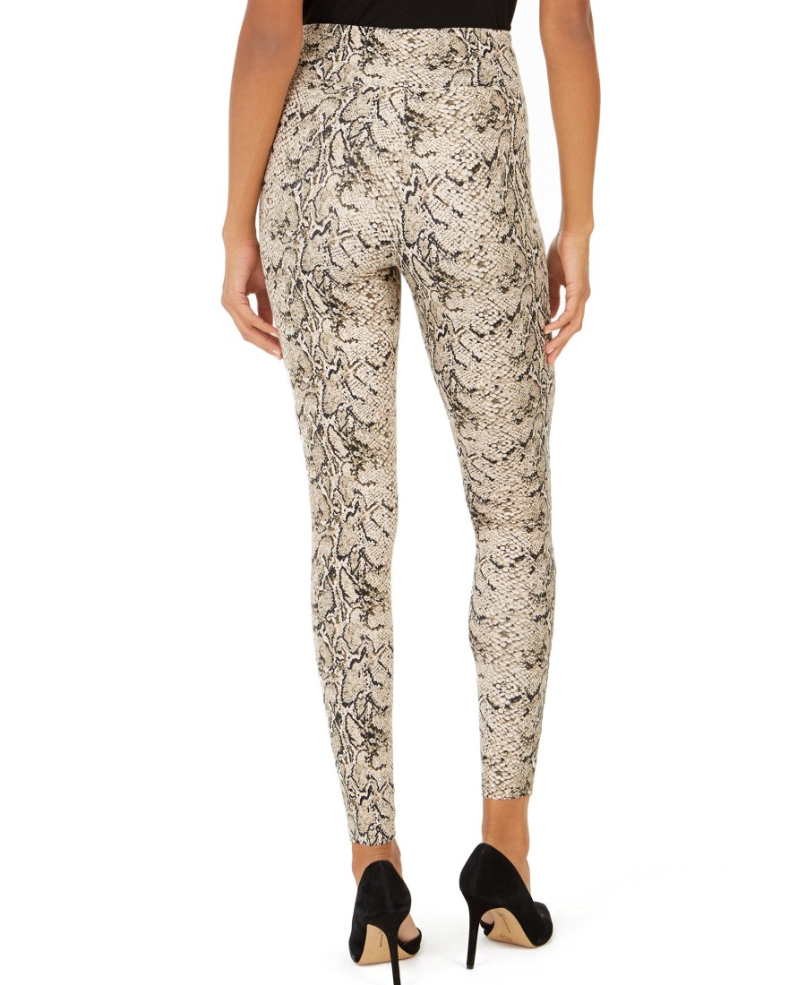 Women'S INC International Concepts | Shaping Knit Full-Length Leggings Snakeskin