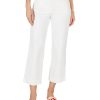 Women'S Charter Club | High-Rise Wide-Leg Cropped Jeans Bright White