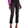 Women'S INC International Concepts | Mid Rise Cuffed Straight-Leg Jeans Noir Wash