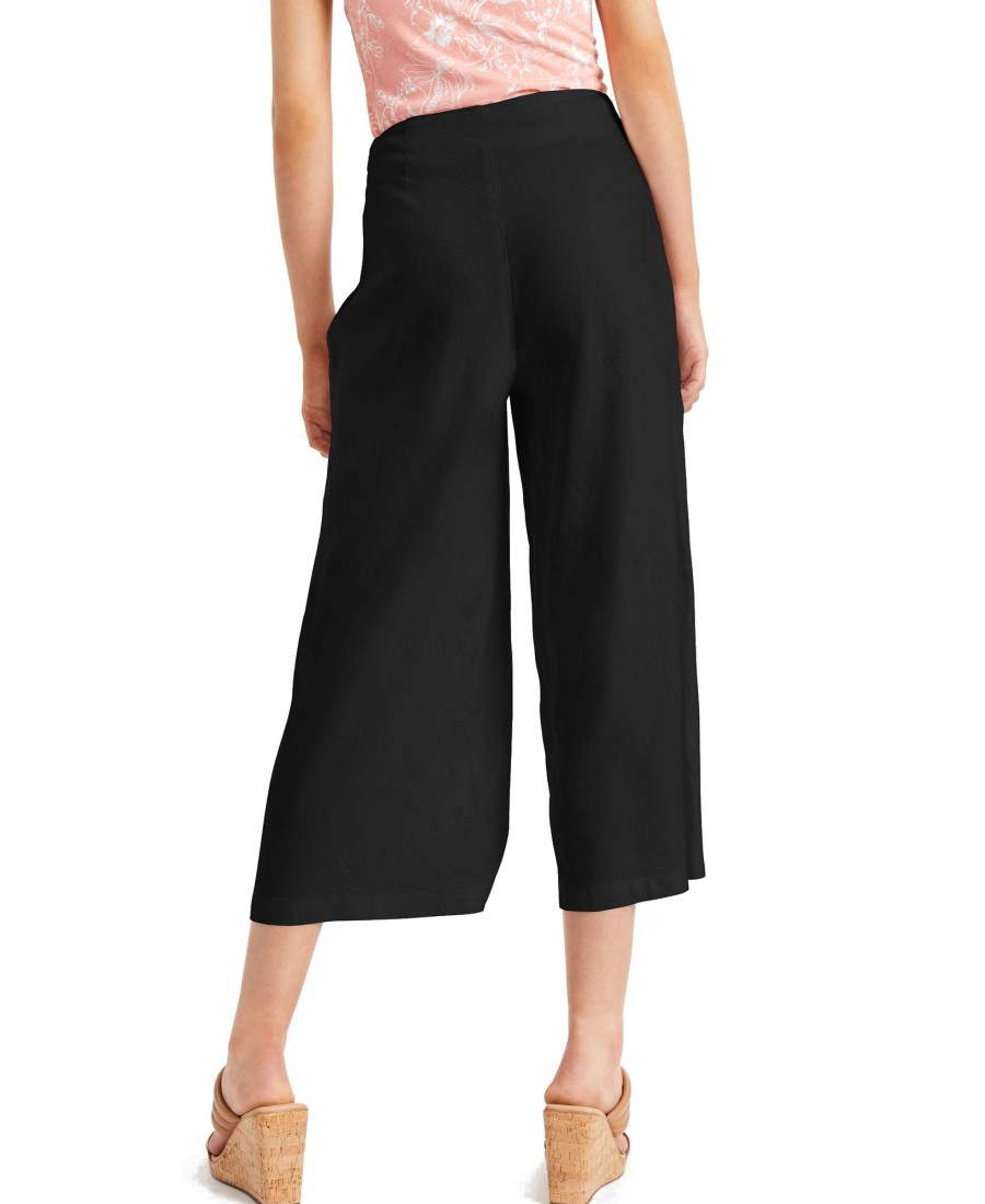 Women'S INC International Concepts | Culotte Pants Deep Black