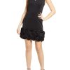 Women'S DONNA RICCO | Cupcake Hem Scuba Sheath Dress Black