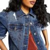 Women'S And Now This | Puff-Sleeve Denim Jacket Ridgeline