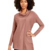 Women'S JM Collection | Faux-Wrap Cowl-Neck Sweater