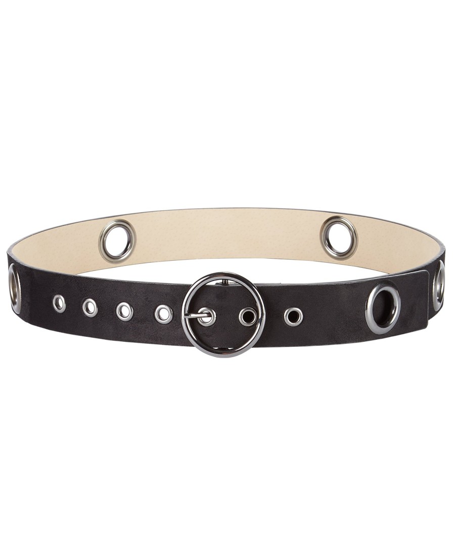 Accessories INC International Concepts | Grommeted Belt Black/Silver