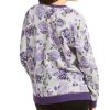 Women'S Karen Scott | Sport Key Garden Fleece Sweatshirt Cassis