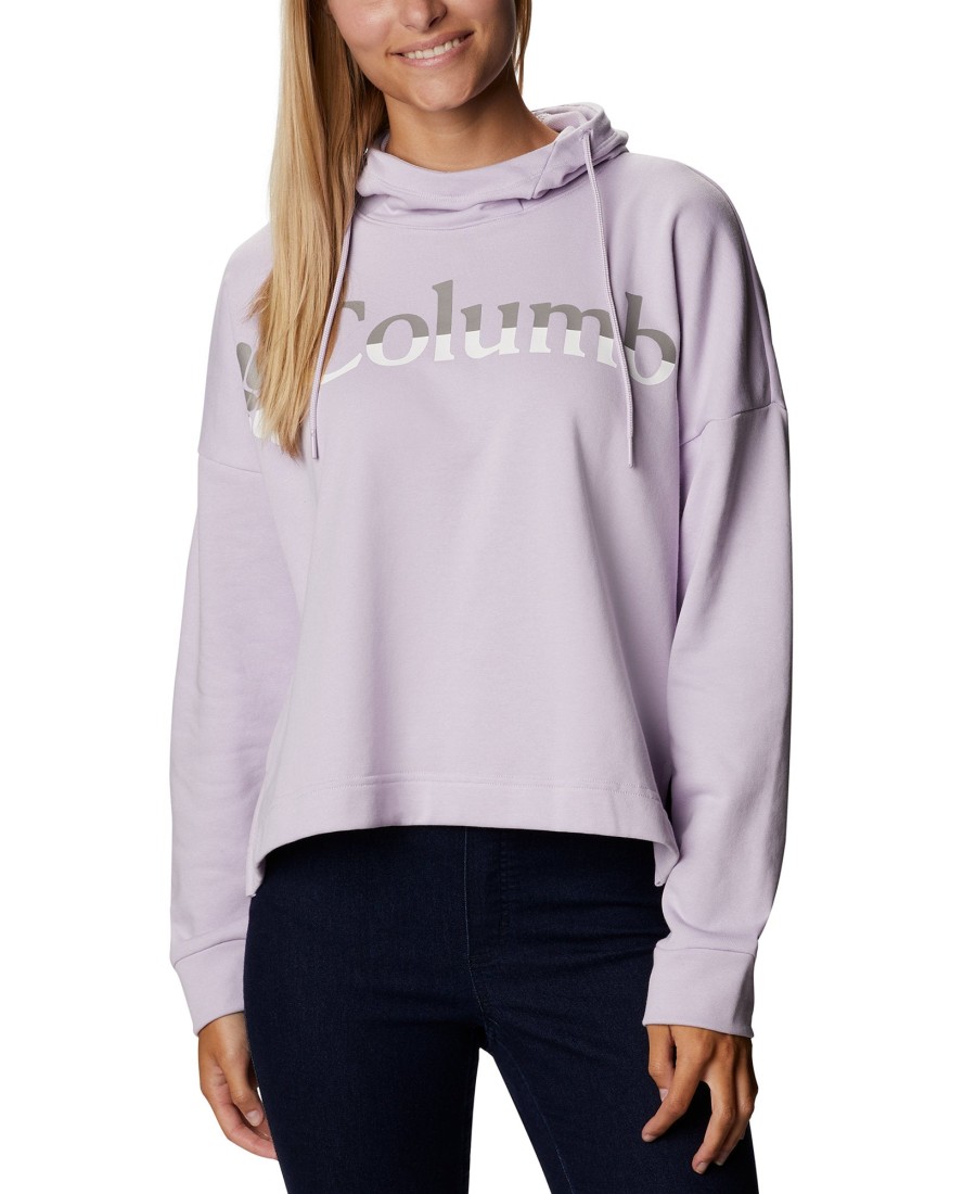 Women'S Columbia | Logo Ii Hoodie Pale Lilac