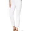 Women'S Style & Co | Crochet Ankle Skinny Jeans Bright White