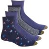 Women'S Gold Toe | 4-Pk. Soft Liberty Crew Socks Navy