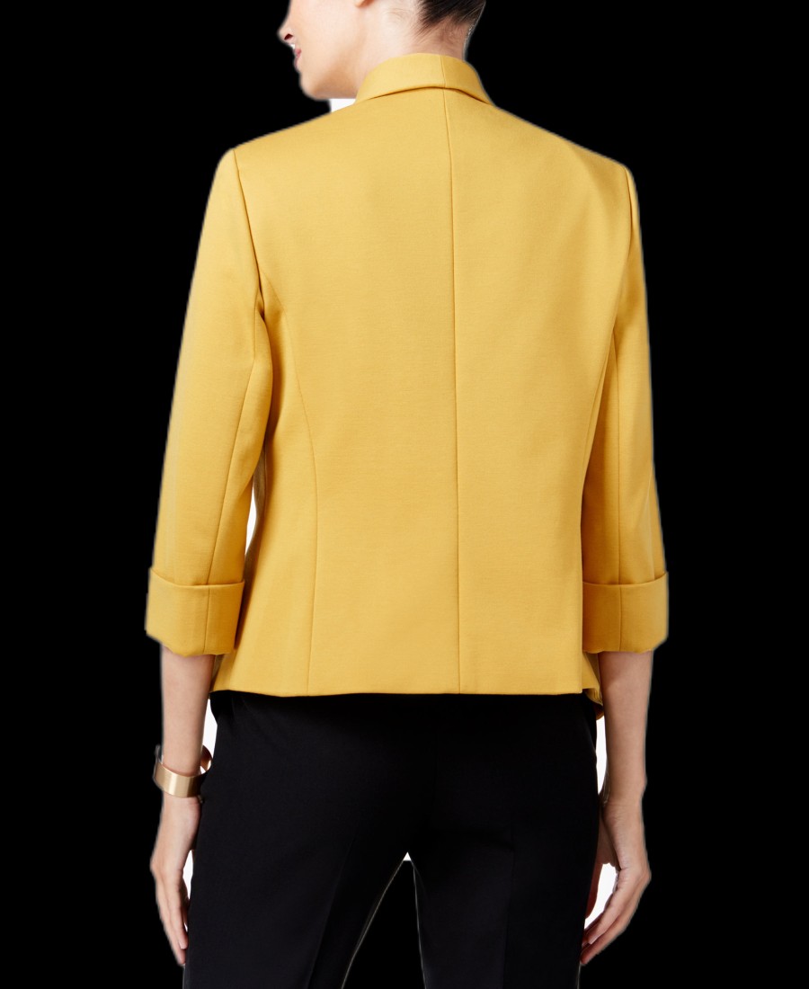 Women'S Kasper | Callie Draped Blazer Marigold