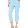 Women'S Alfani | Invisible-Zip Capri Pants Blue Infinity