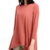 Women'S Alfani | High-Low Tunic Cranberry Spice