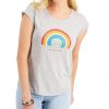 Women'S Style & Co | Rainbow Nice Day Graphic T-Shirt Rainbow Days