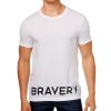 Men LOVE Bravery | By Lady Gaga And Elton John T-Shirt White