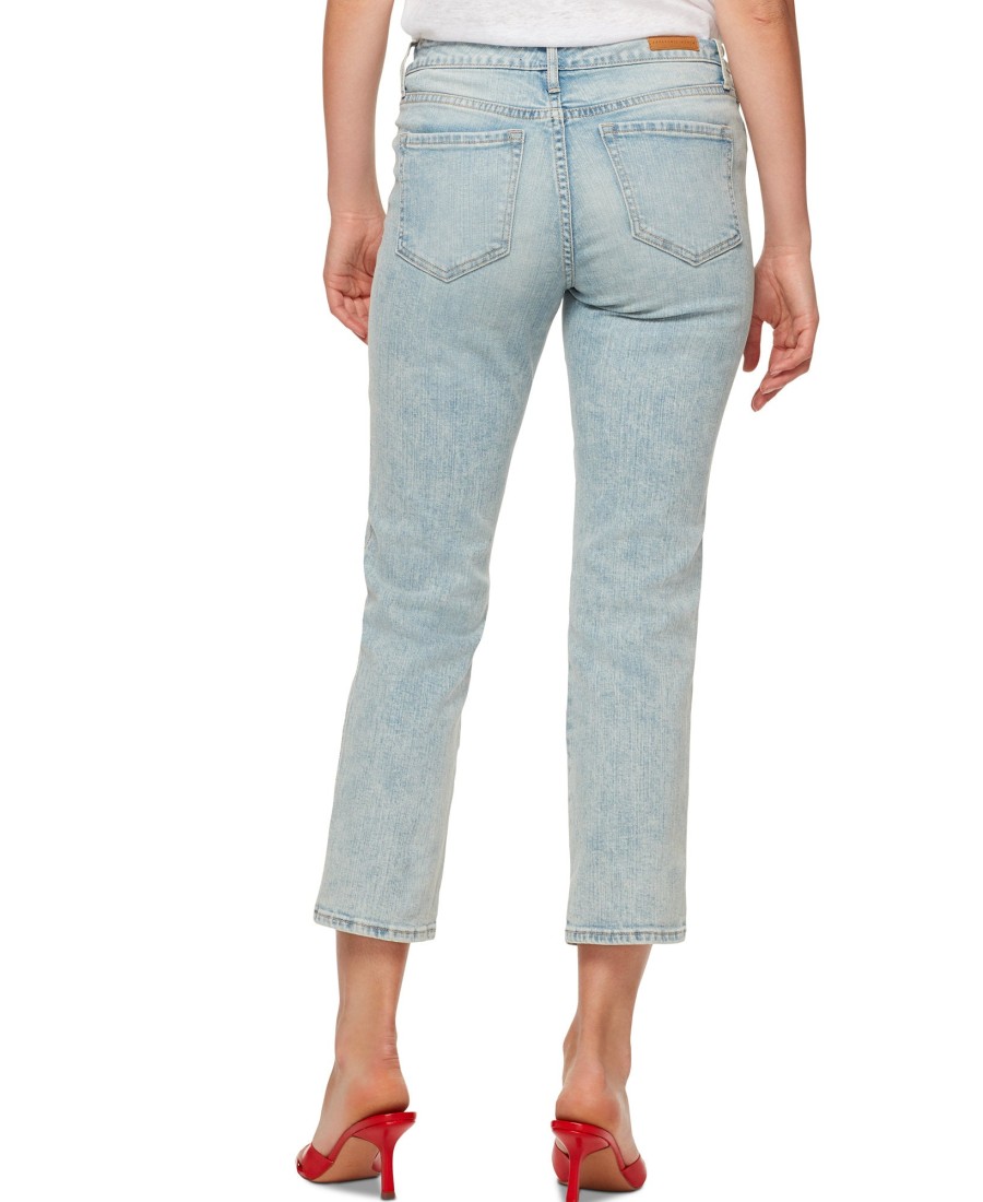 Women'S Sanctuary | Modern Standard High-Rise Crop Jeans Egret