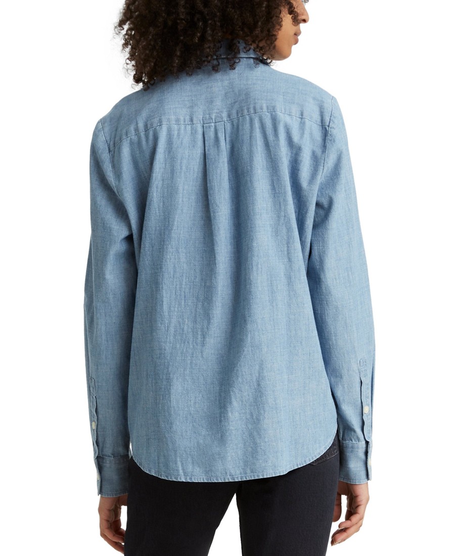 Women'S Levi's | The Classic Shirt Suave Azul