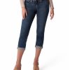 Women'S Silver Jeans Co. | Suki Curvy-Fit Cropped Jeans Indigo