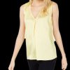 Women'S INC International Concepts | Petite Ruched V-Neck Tank Top Snapdragon