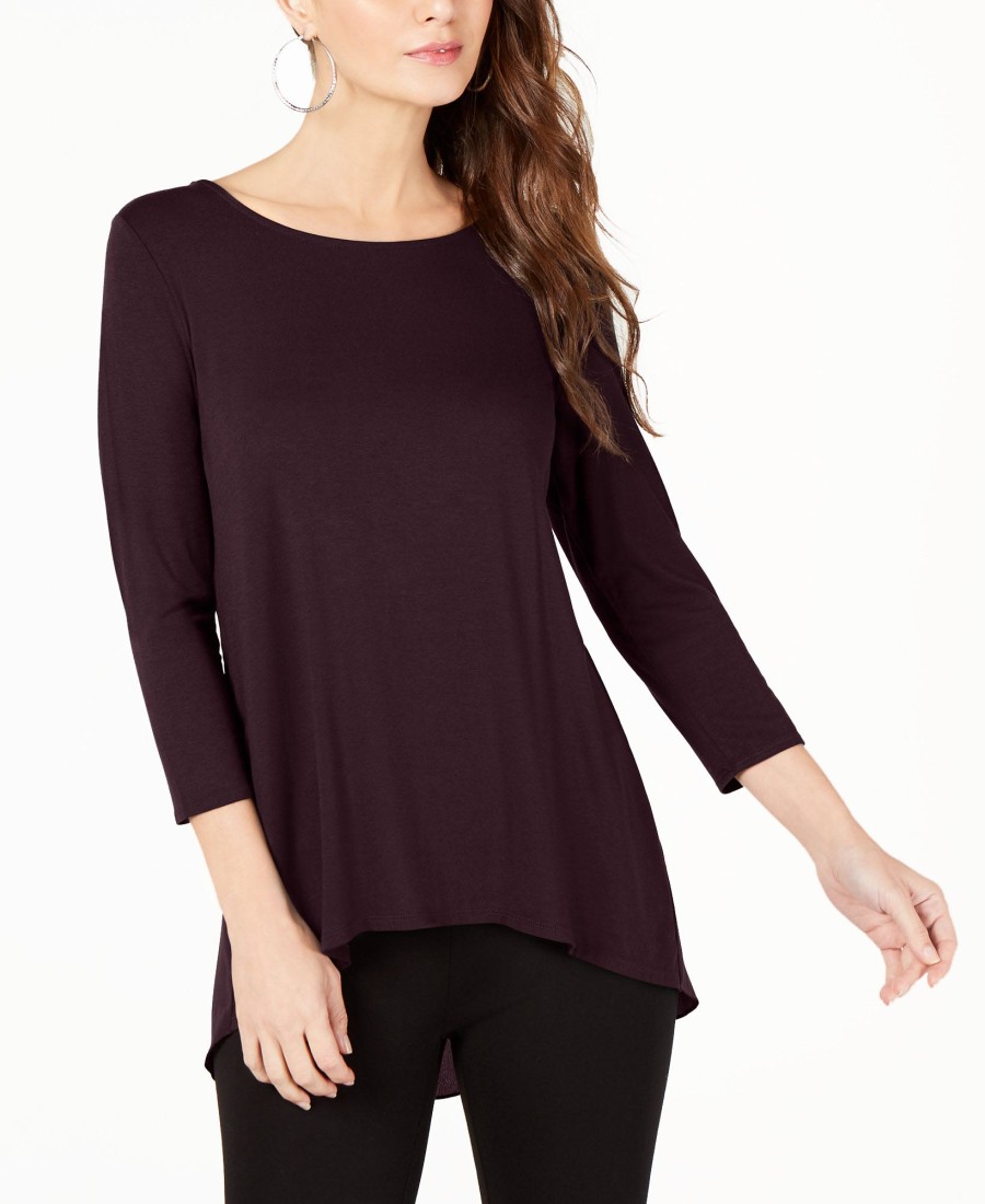 Women'S Alfani | Woven-Back Top