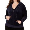 Juniors' Juicy Couture | Plus Juniors' Juniors' Trendy Robertson Velour Hoodie Angel