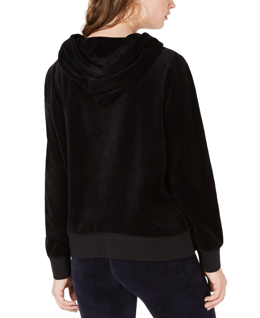 Juniors' Juicy Couture | Plus Juniors' Juniors' Trendy Robertson Velour Hoodie Angel