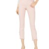 Women'S INC International Concepts | Curvy Tulip-Hem Skinny Ankle Jeans New Pale Blush