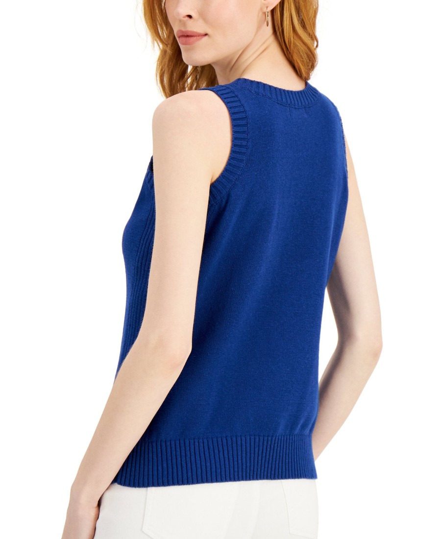 Women'S Style & Co | Cotton Sweater-Knit Tank