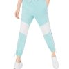 Women'S Waisted | Colorblocked Jogger Pants Pastel Blue