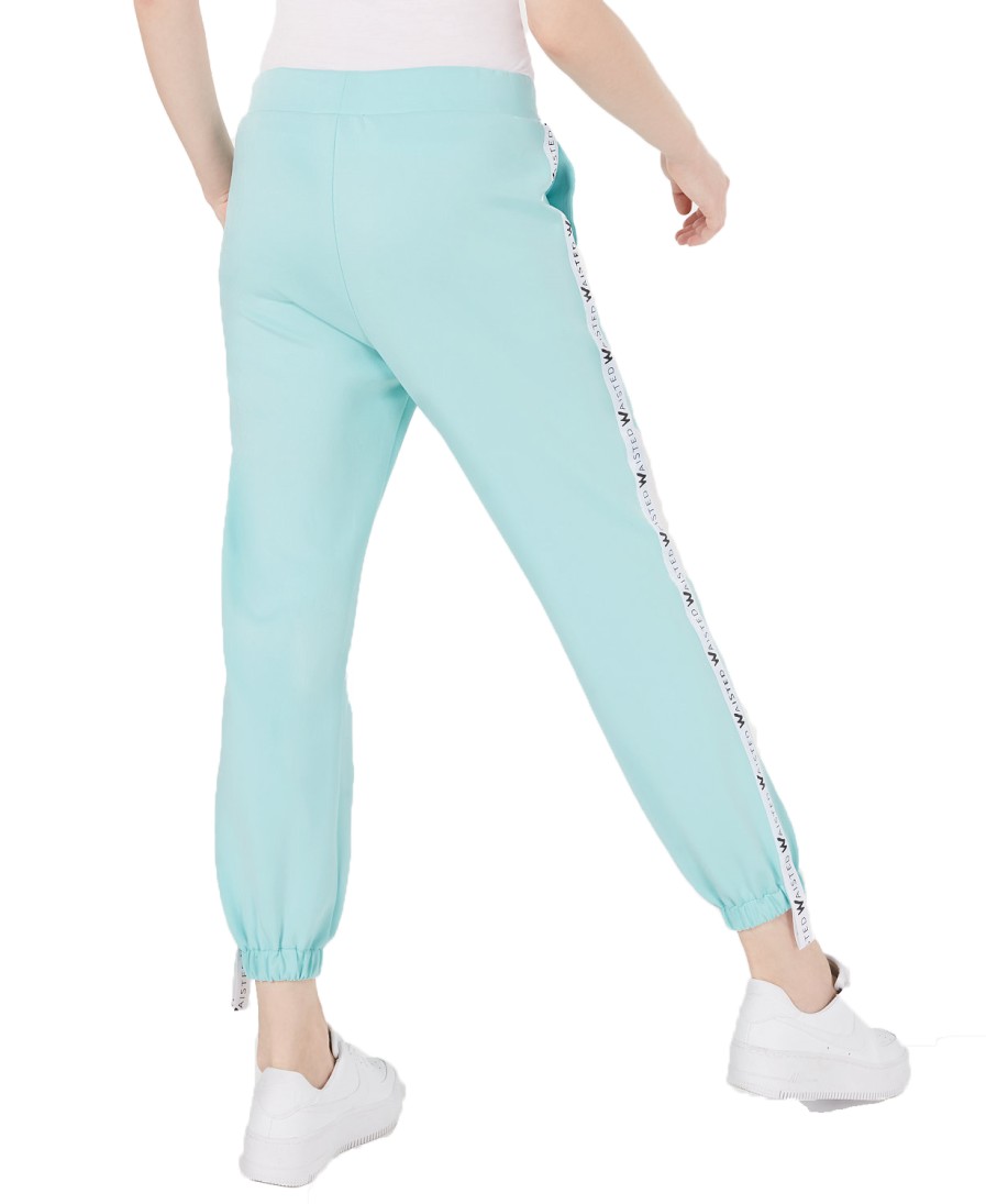 Women'S Waisted | Colorblocked Jogger Pants Pastel Blue